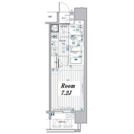 鶴舞駅 徒歩5分 7階の物件間取画像